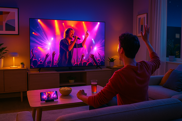 concierto en casa