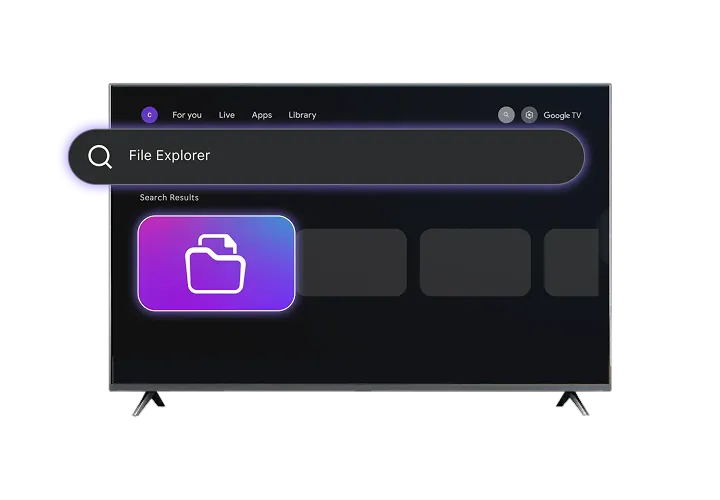 How to use File Explorer on Android TV — Step 1: Install on your TV
