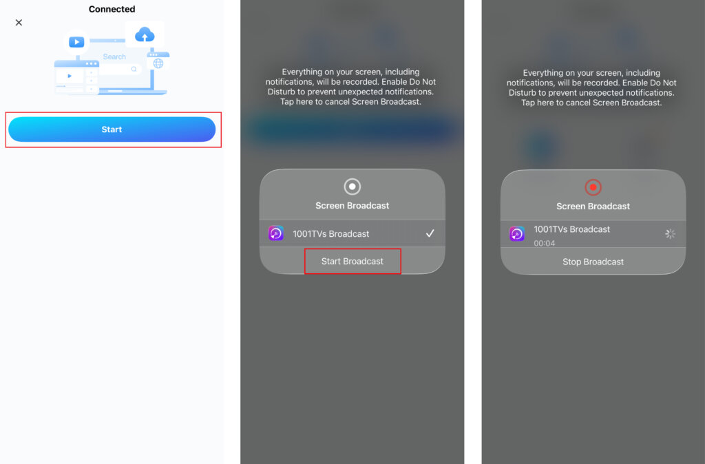 1001 TVs--[iOS] How to Mirror Screen from iPhone to Browser (Chrome)
