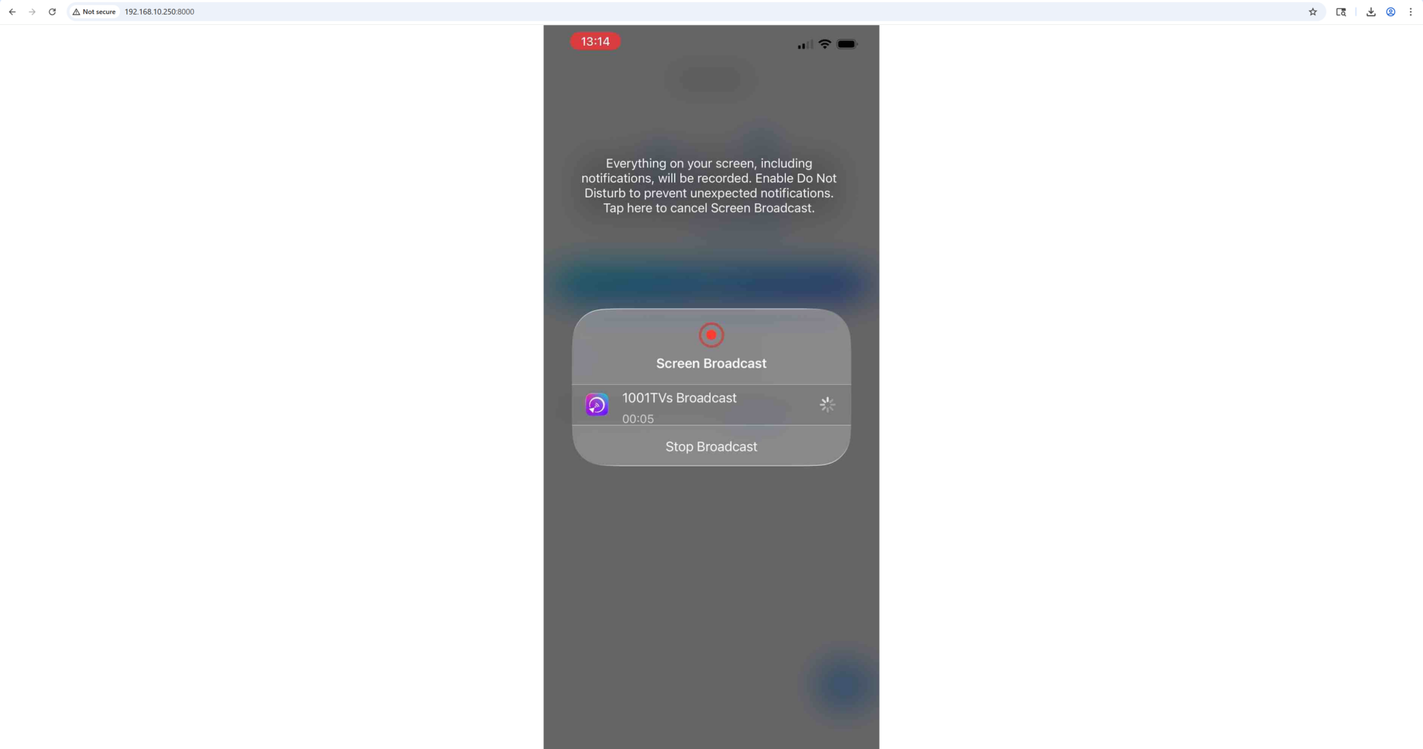 1001 TVs--[iOS] How to Mirror Screen from iPhone to Browser (Chrome)