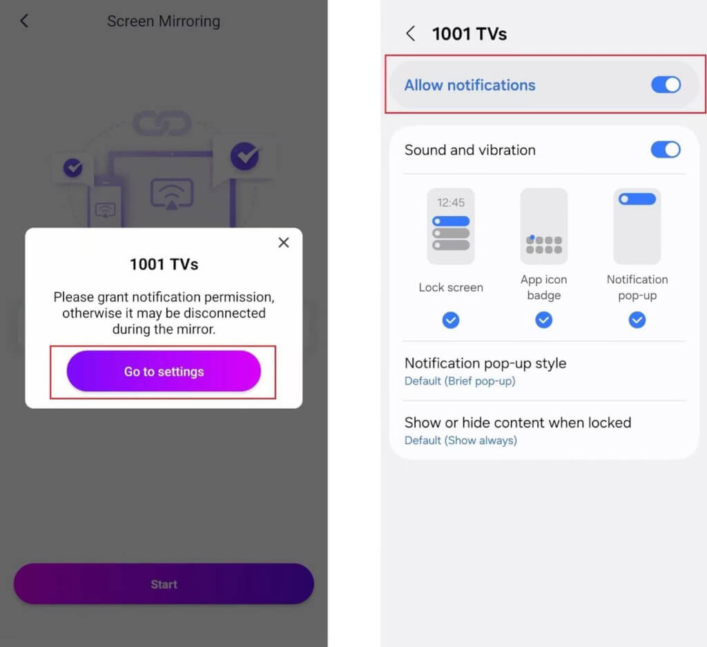 1001 TVs--[Android] How to Mirror Android Phone Screen to TV