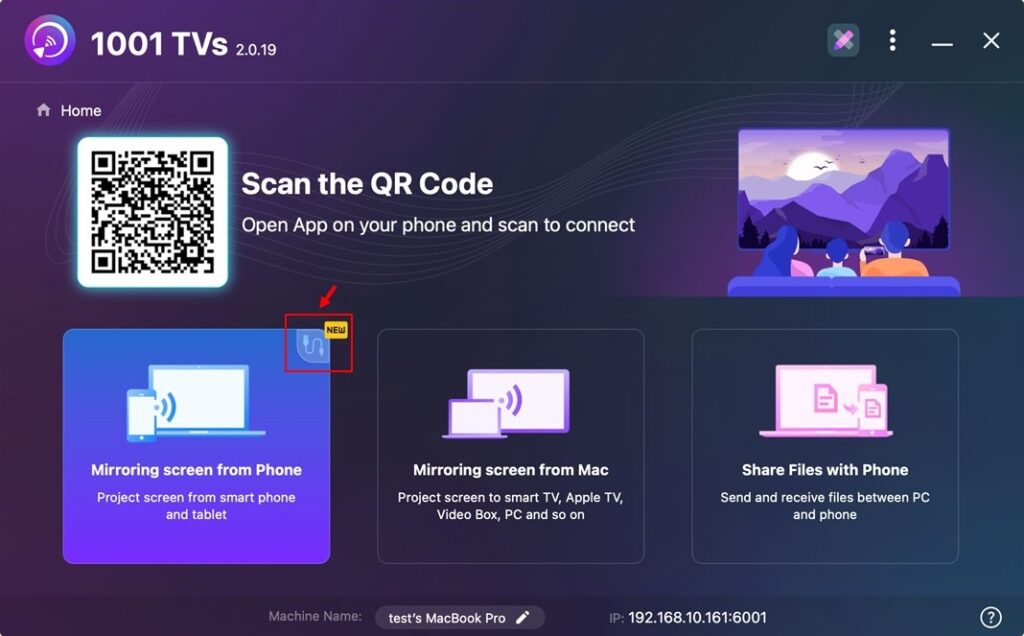 wired screen mirroring android to mac
