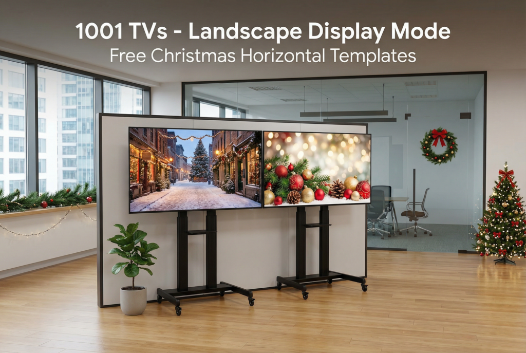 1001tvs landscape display mode