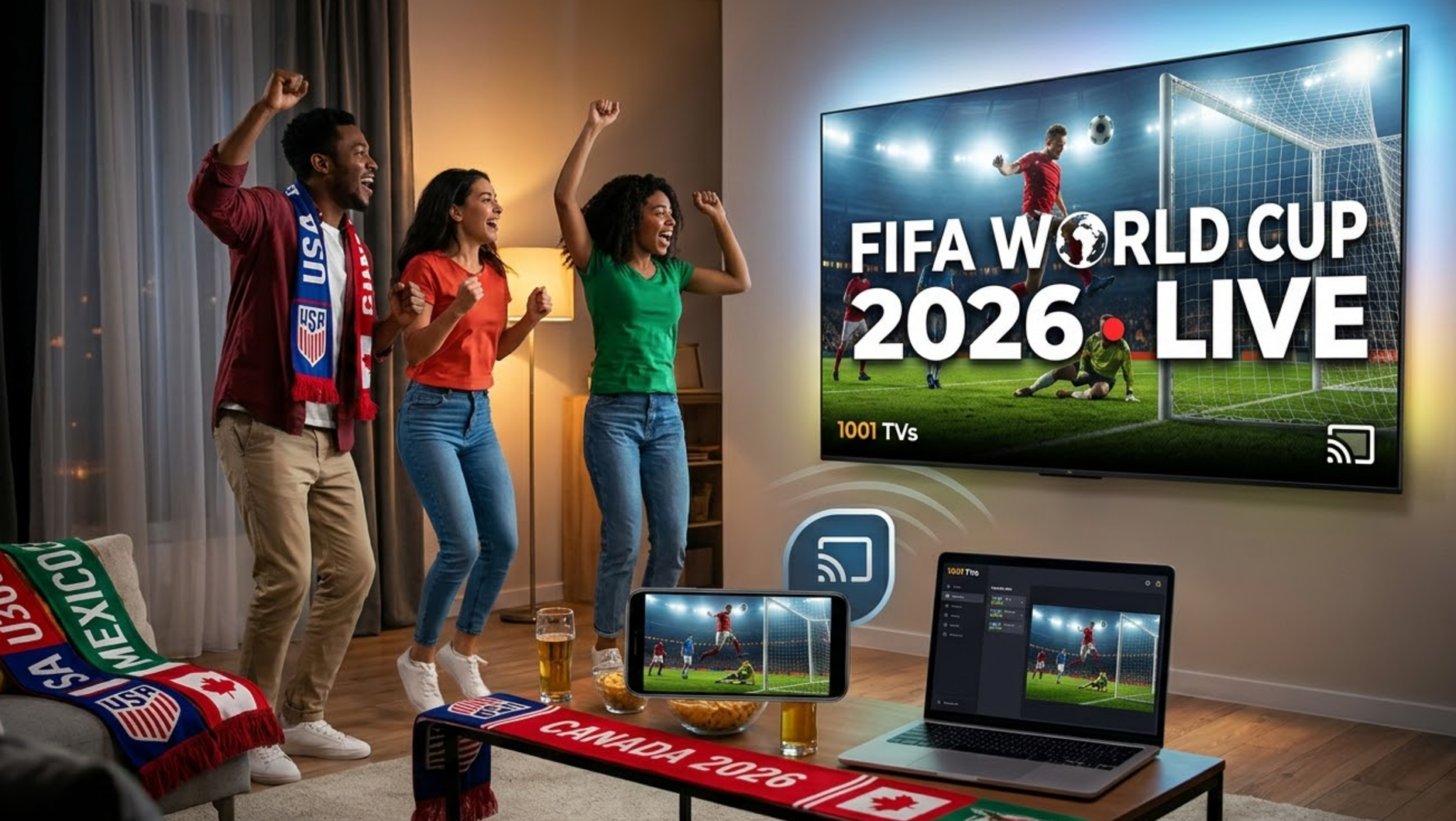1001 TVs--Where to Watch FIFA World Cup 2026 Live: The Complete Viewing ...