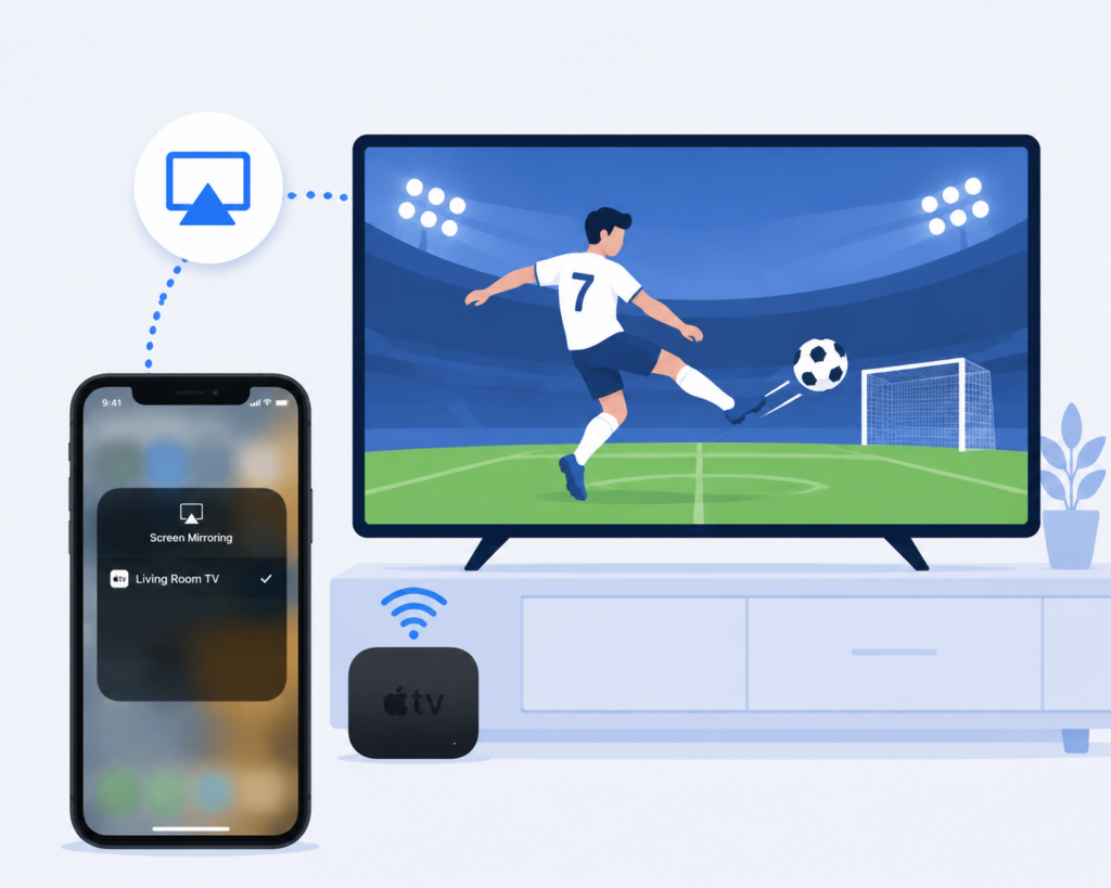 Configuración de AirPlay para iPhone