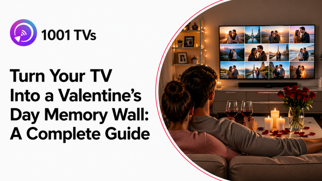 Turn Your TV Into a Valentine's Day Memory Wall: Complete Guide with 1001 TVs