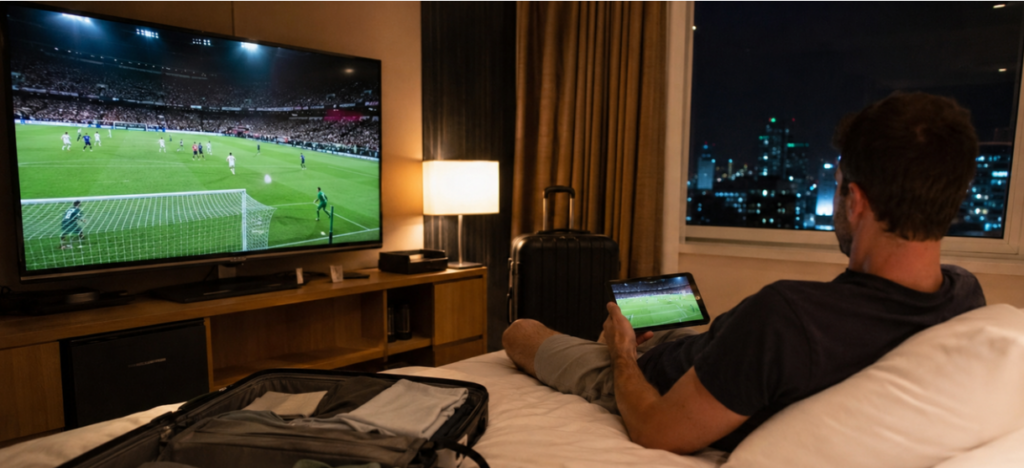 Watch FIFA World Cup 2026 Matches on Hotel TVs