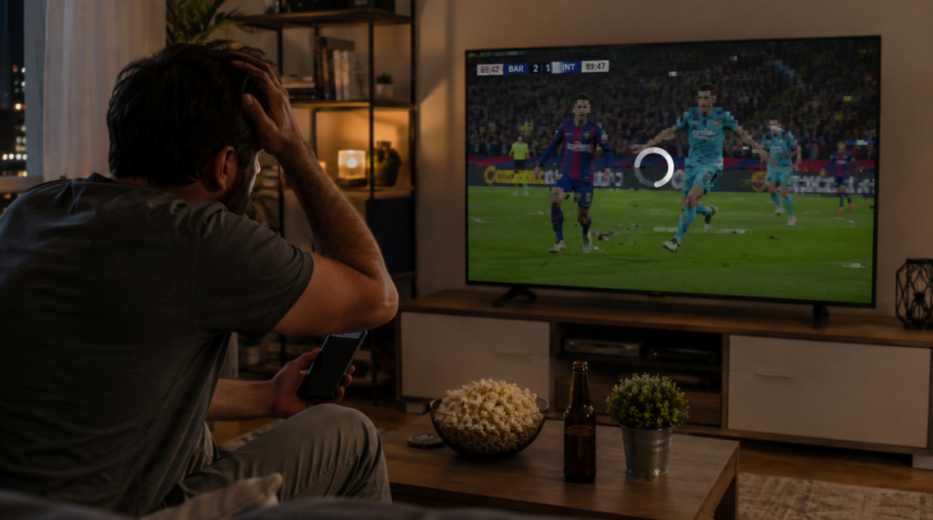 Live Sports Streams Lag During Screen Mirroring
