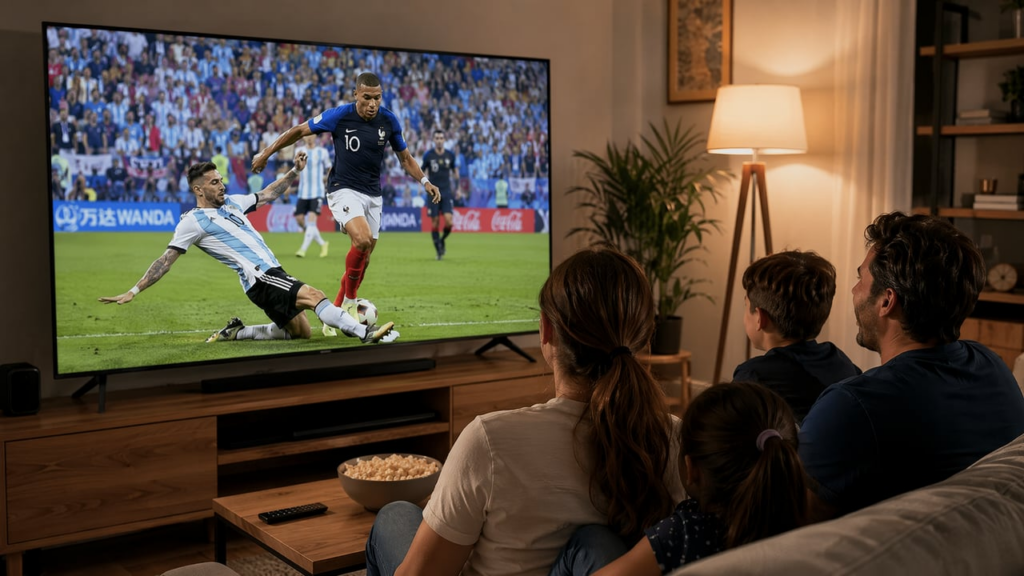 Watch World Cup on your TV screen