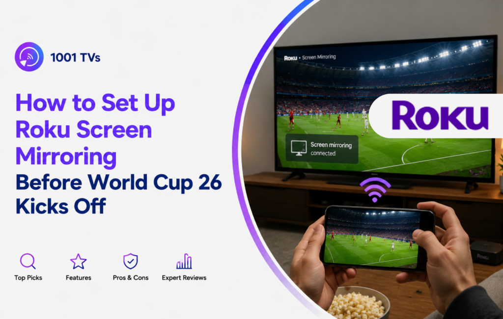 How to Set Up Roku Screen Mirroring Before World Cup 26 Kicks Off
