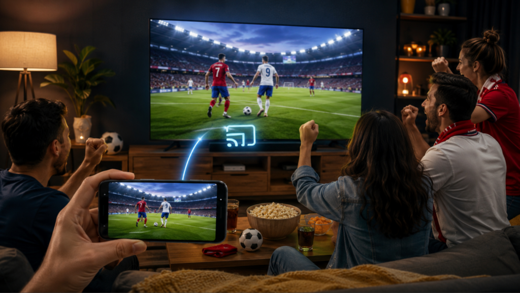 Watching World Cup Group Stage Matches on the Big Screen