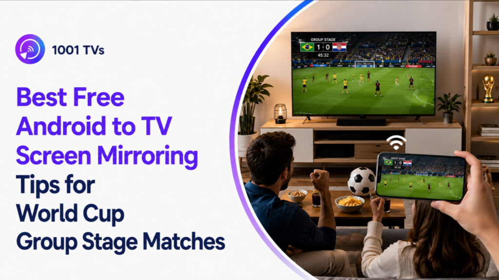 Best Free Android to TV Screen Mirroring Tips