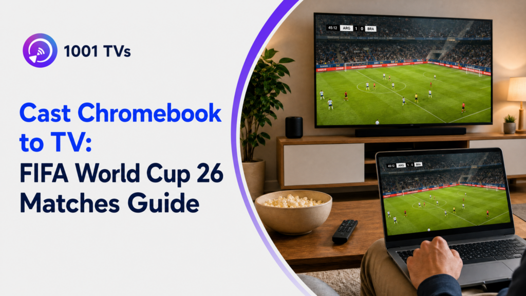 Cast Chromebook to TV: FIFA World Cup 26 Matches Guide