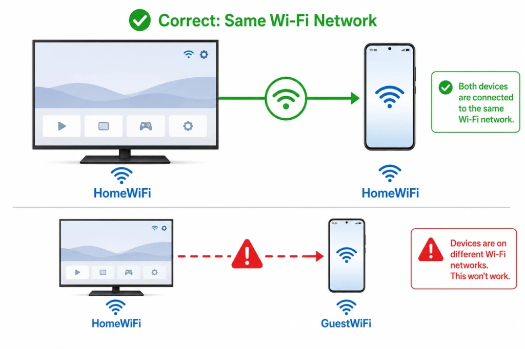 how to check the local network