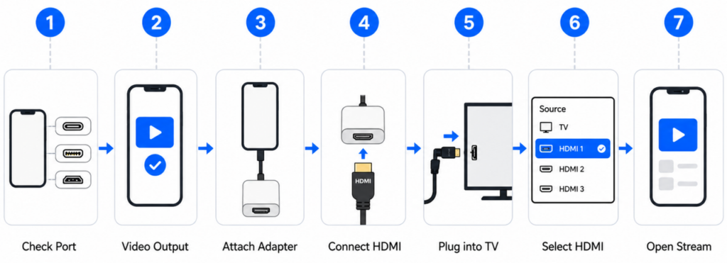 connect with HDMI to watch Premier League